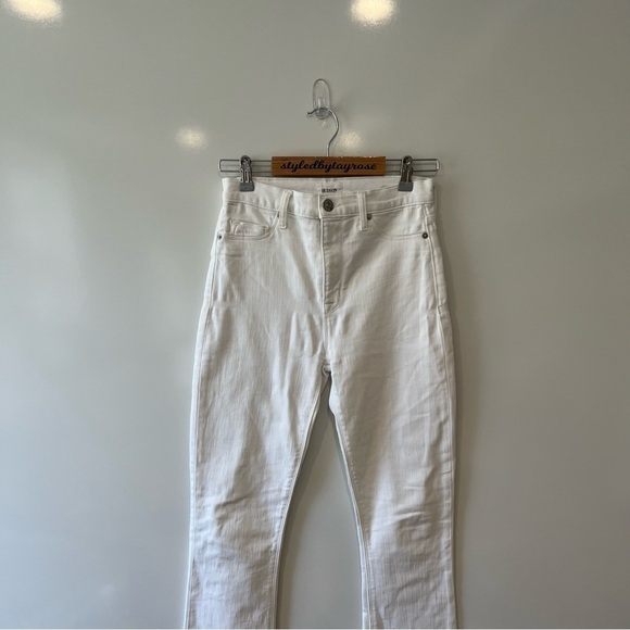 Hudson Heartbreaker High-Rise Bootcut Jeans in Optical White - Picture 7 of 16